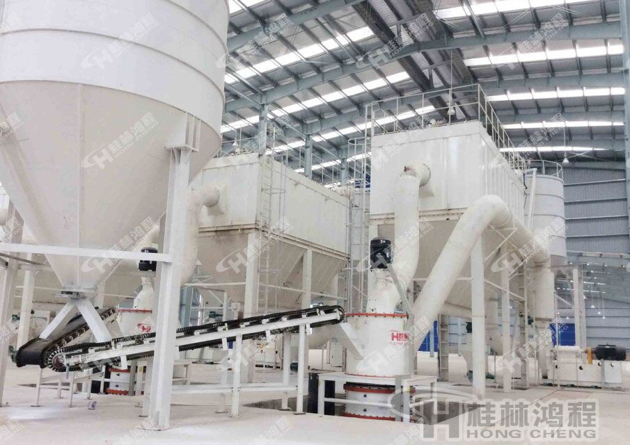 HCH1395超細(xì)環(huán)輥磨粉機，白云石磨粉機